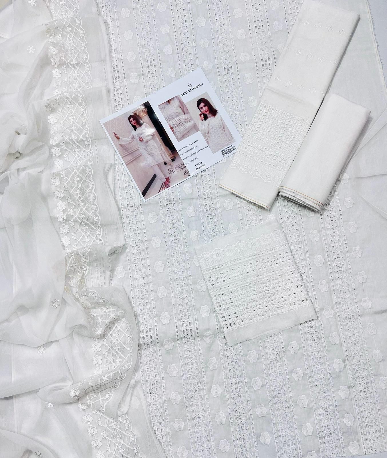 ZARA SHAHJAHAN CHIKANKARI
