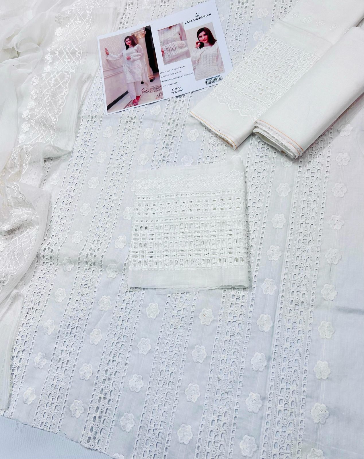 ZARA SHAHJAHAN CHIKANKARI